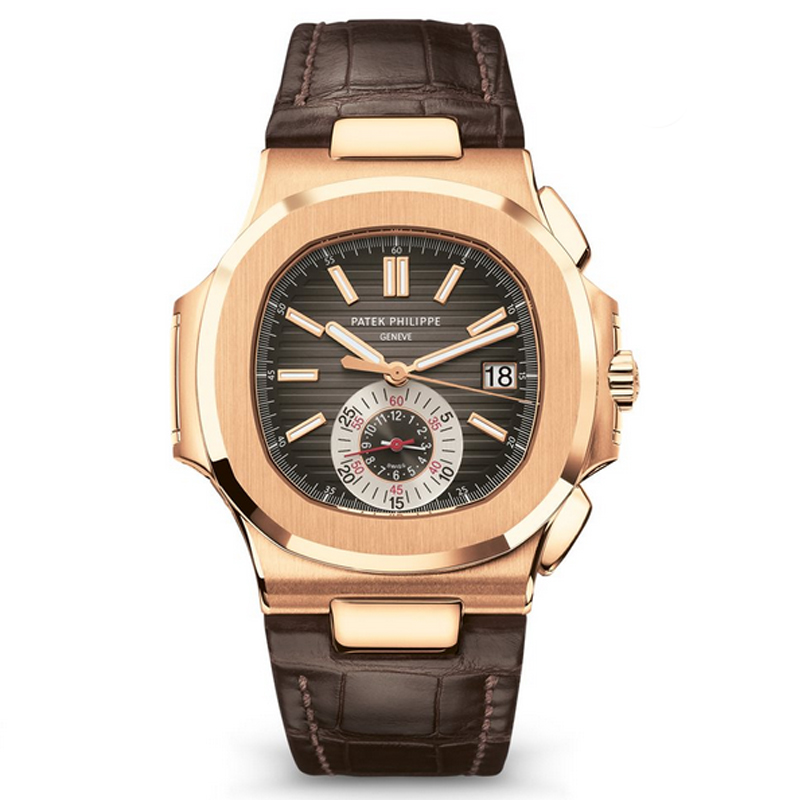 Patek Philippe Nautilus Chronograph Date Rose Gold